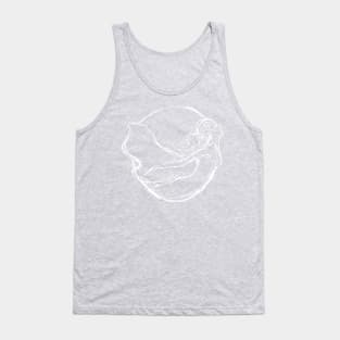 SheHopes White Logo Tank Top